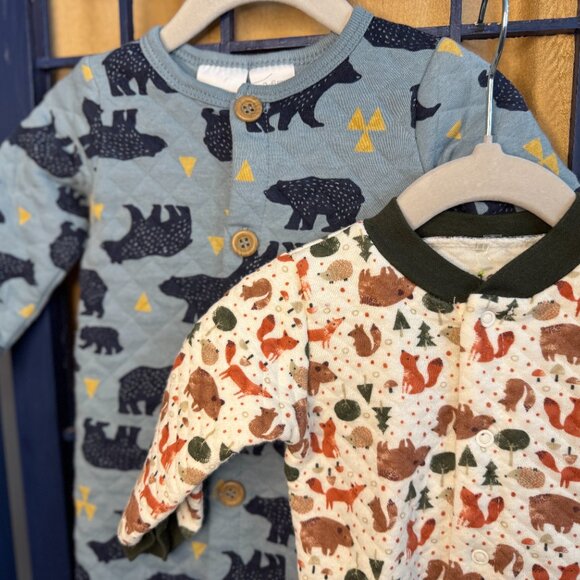 Chick Pea and Koala Baby Sleepers – Set of 2 (3–6 Months) - Picture 3 of 6